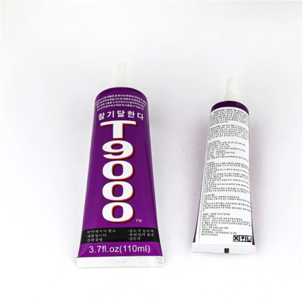 T9000 110МЛ клей для ювелирных изделий специального назначения для вставки жемчуга, кристаллов, украшений цветов, тканей, ракушек, ремесел. Мягкая пленка.