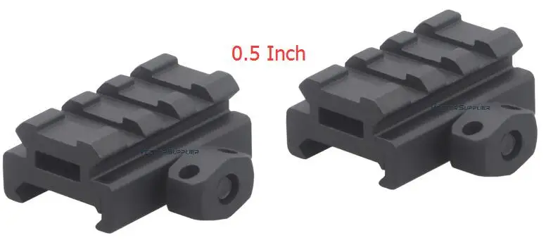 2pcs Low Векторная оптика низкий средний высокий профиль 0,5/0,83/1 дюймов Пикатинни стояк крепление рельсы Охотничьи аксессуары - Цвет: 2pcs Low