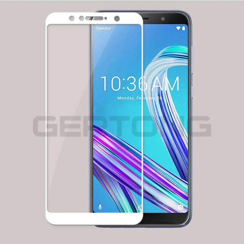 Закаленное стекло премиум класса с полным покрытием для ASUS ZenFone Max Pro M1 ZB601KL ZB602KL