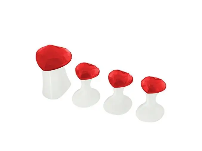 8pcs/lot Silicone Toe Separators Foot Spacers for Home and Salon Use Pedicures Spreader DIY Nail Art Tools | Красота и здоровье