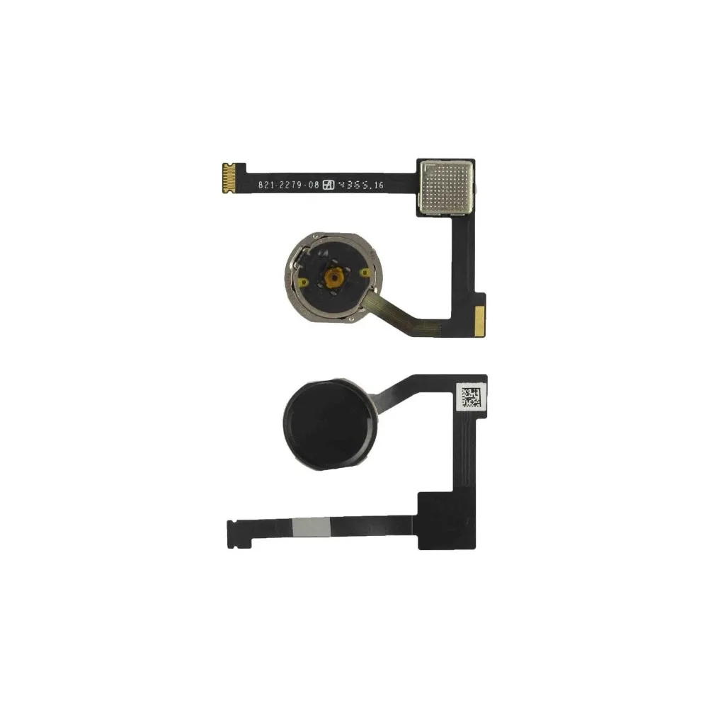 Кнопка Home меню сенсорный датчик ID гибкий кабель черный для iPad Air 2 A1566 A1567 кнопка