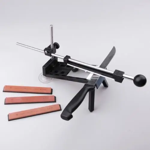 Professional Kitchen Knife Sharpener System Fix-angle 4 Stones Freeshipping Dropshippingshenwei | Дом и сад