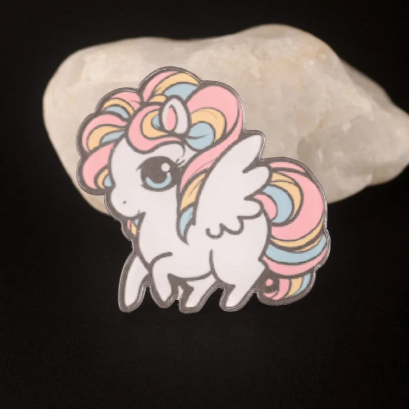 4 Кошка Собака слон Kawaii мультфильм Животные акриловые значки брошь значки рюкзак «сделай сам» Значки на одежду значок булавки аксессуары - Цвет: 4