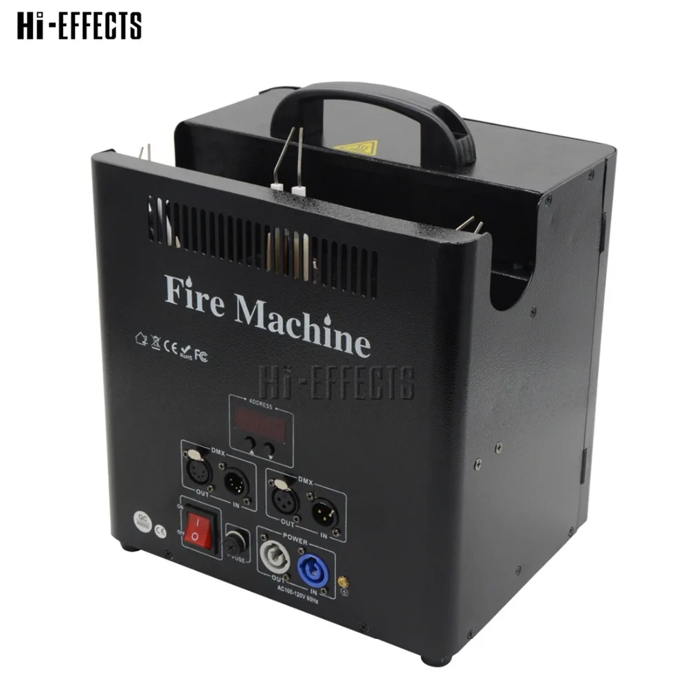 Сценический огнеупорный проектор фонтан с тройной головкой зажигание