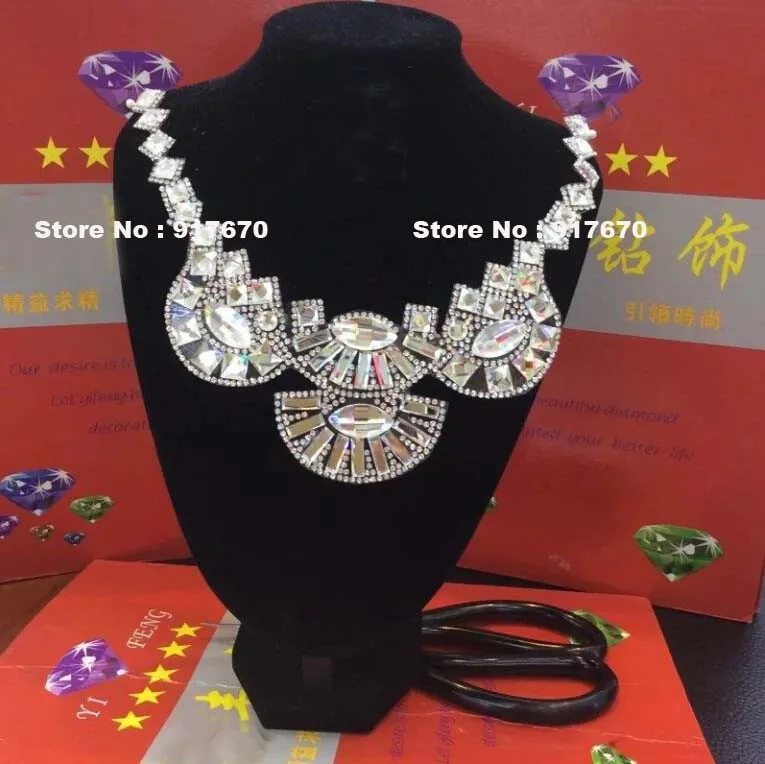 Модные аксессуары для одежды с блестящими стразами|sew on|crystal sewingrhinestone applique sewing |