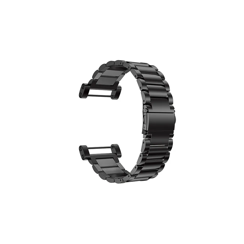 Black Нержавеющая сталь для ядра Suunto сменный ремешок для наручных часов наручных для ядра Suunto классические умные металлический браслет на запястье на ремешке - Цвет ремешка: Black