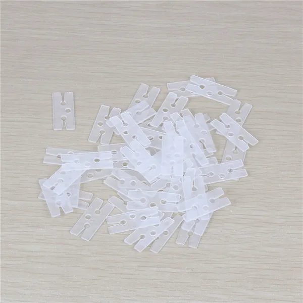 100PCS H 100 шт./лот, воздушные шары, уплотнительные клипсы "V" и "H" в форме, которые объединяют 5 воздушных шаров в форме цветка, украшения для дня рождения/свадьбы - Цвет: 100PCS H