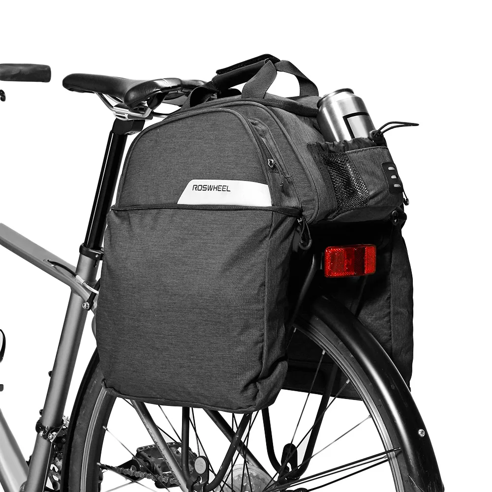 ROSWHEEL 11L многофункциональная сумка для велосипеда багажника 300D полиэфирная