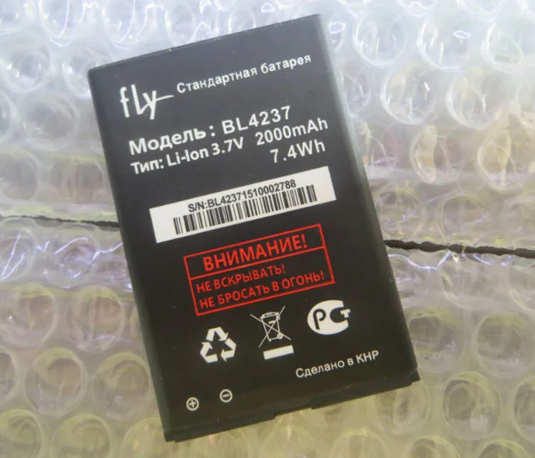 Высокое качество для FLY BL4237 новый мобильный телефон оригинальный литиевый