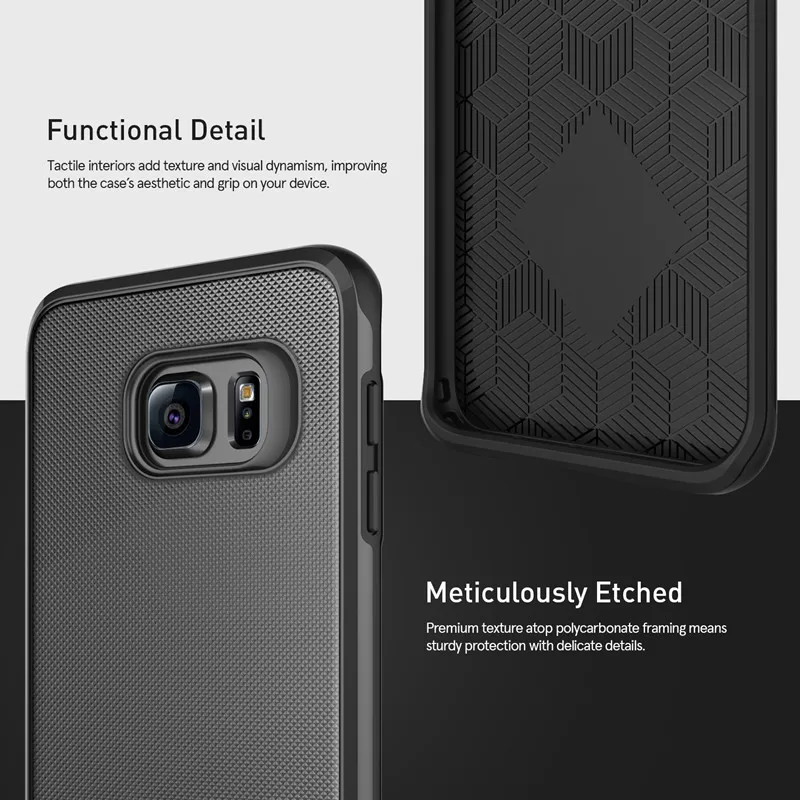 For Samsung Galaxy S6 Edge Note 5 Case Anti-knock Mosafe Ultra Thin Dual-Layer Design Mobile Phone Back Cover Shell Protector |