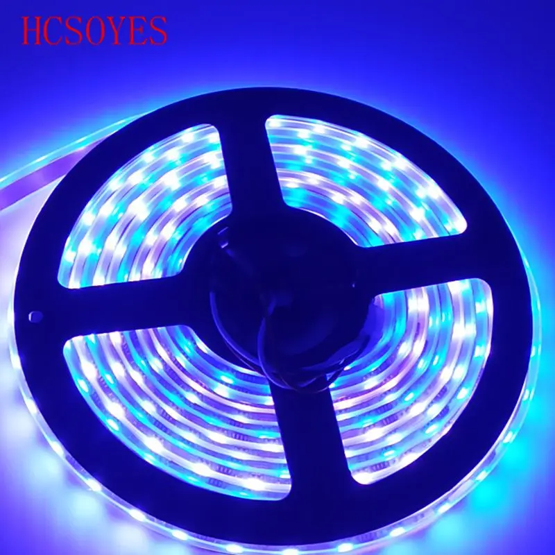 WS2811 5050 SMD RGB полоса Адресуемая 30/48/60 светодиодов/м Светодиодные пиксели внешняя 1 ic