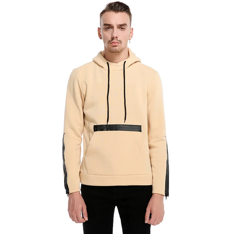 2018 осенние мужские толстые толстовки пуловер Новые повседневные Толстовки