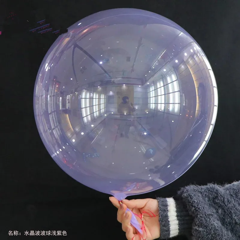 18 дюймов с украшением в виде кристаллов прозрачные без морщин ПВХ шар игрушки