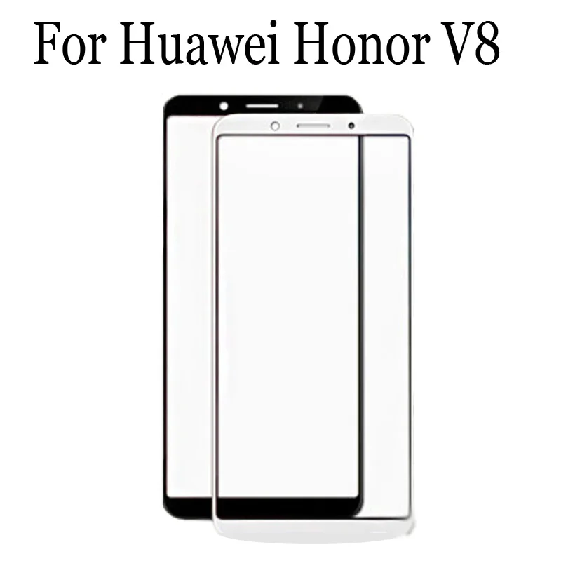 

Запасные части для Huawei Honor V8 v8 сенсорный экран внешняя ЖК передняя панель экран Стекло Крышка объектива HonorV 8 без гибкого кабеля