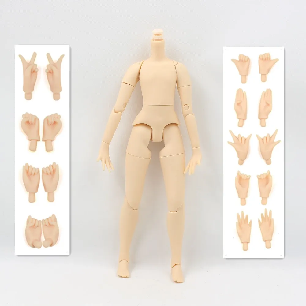 body with hand AandB Azone S Fortune Day body 21 см высота для my Blyth doll мужское тело с более стабильной шеей фабрика Blyth - Цвет: body with hand AandB