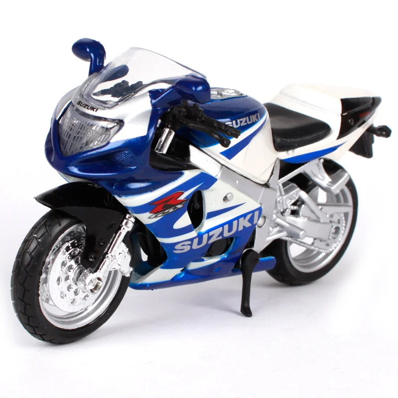 Мотоциклетный велосипед MAISTO 1:18 Suzuki GSX R750 модель под давлением игрушка новинка в