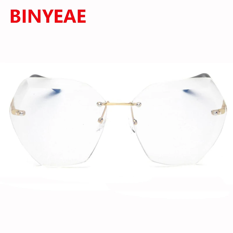 Прозрачные градиентные солнцезащитные очки для женщин большие прозрачные линзы