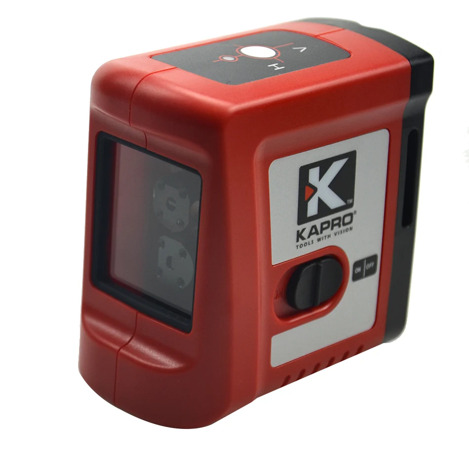 Лазерный уровень KAPRO с 2 линиями Красного/зеленого света самонивелирующийся