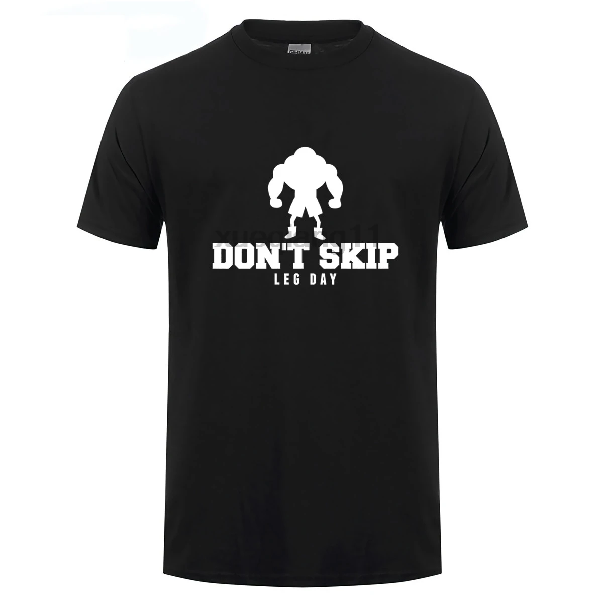 Мужская забавная Футболка GILDAN Don't Skip Leg Day для похудения. Мужские футболки 