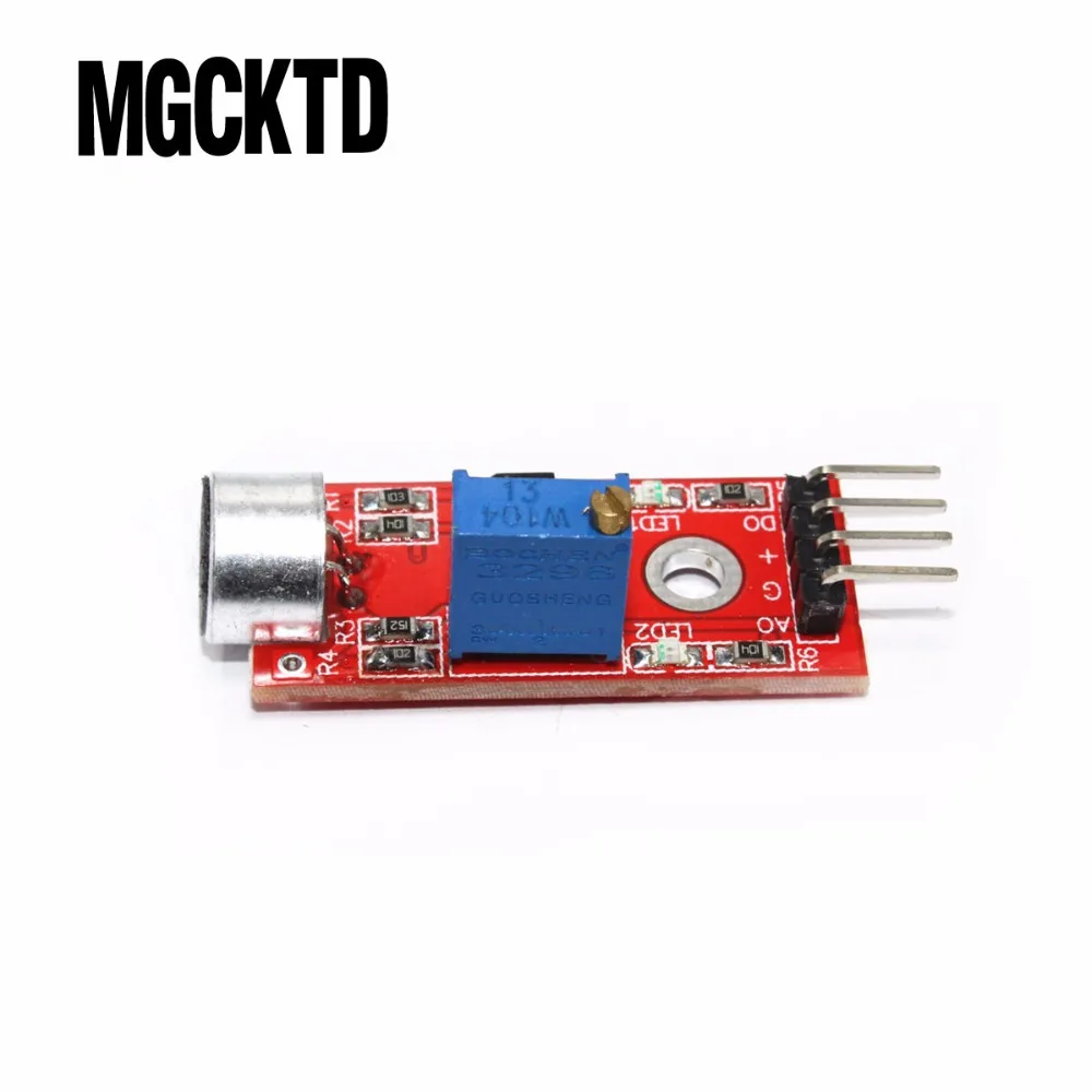 Высокочувствительный звуковой модуль обнаружения микрофона для AVR PIC KY 037 DIY|microphone
