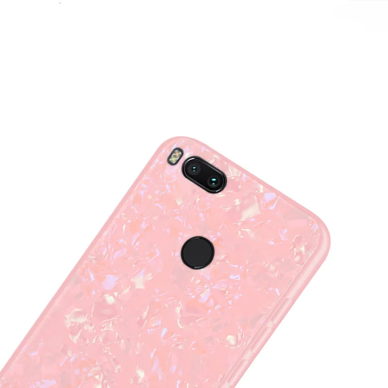 YueTuo Bling glass marble case for huawei y9 2019 3d luxury original shell phone hard back cover coque black protective etui |