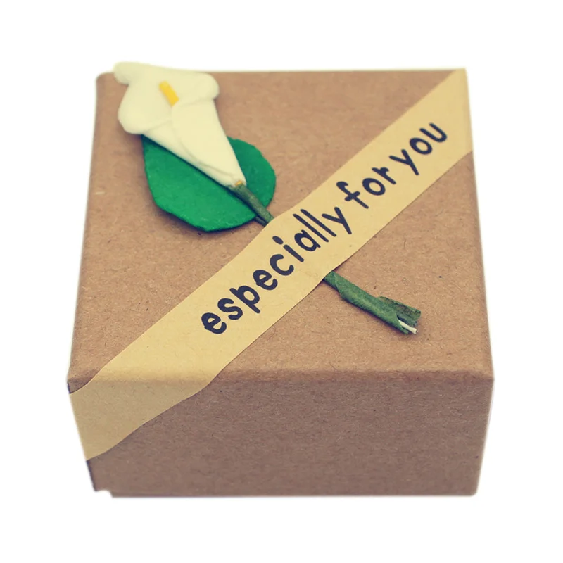 Бумажные ювелирные изделия Подарочная коробка ожерелье браслет серьги браслеты