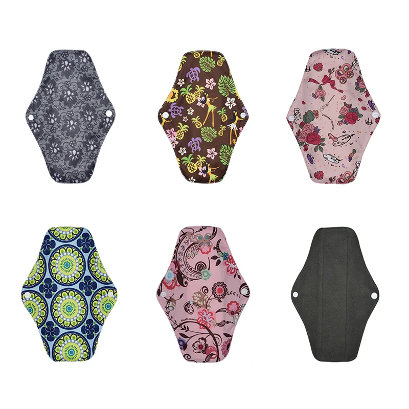 Моющаяся менструальная прокладка гигиеническая многоразовая накладка