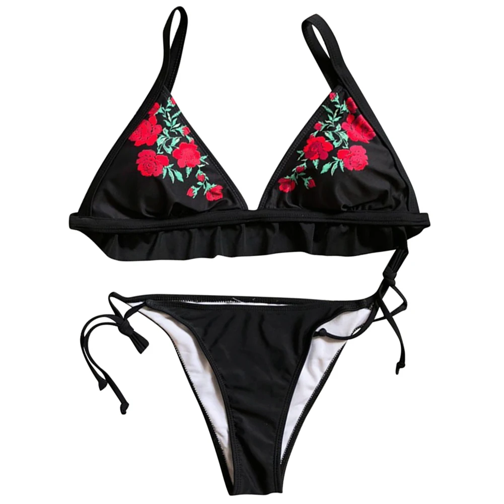 Купальник бикини женский купальник с винтажным принтом 2017|beachwear women|beachwear