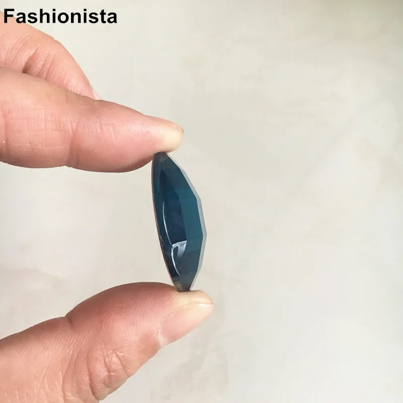 50 pcs Large Size 30mm Acrylic Rhinestone Round Flat Back Faceted Cabochon Crystal For Crafts Various Colors-WW | Украшения и