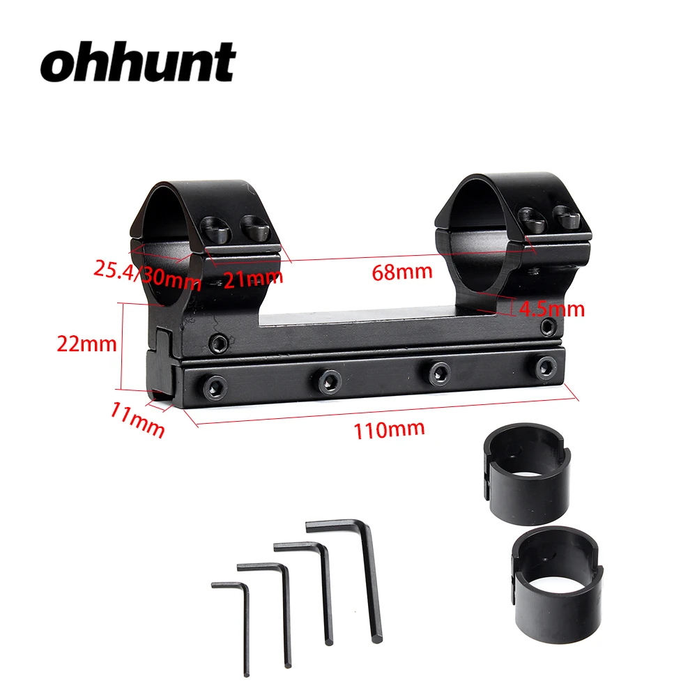 Охотничий ohhunt 25 4 мм 30 высокопрофильные 11 кольца для пневматического ружья с