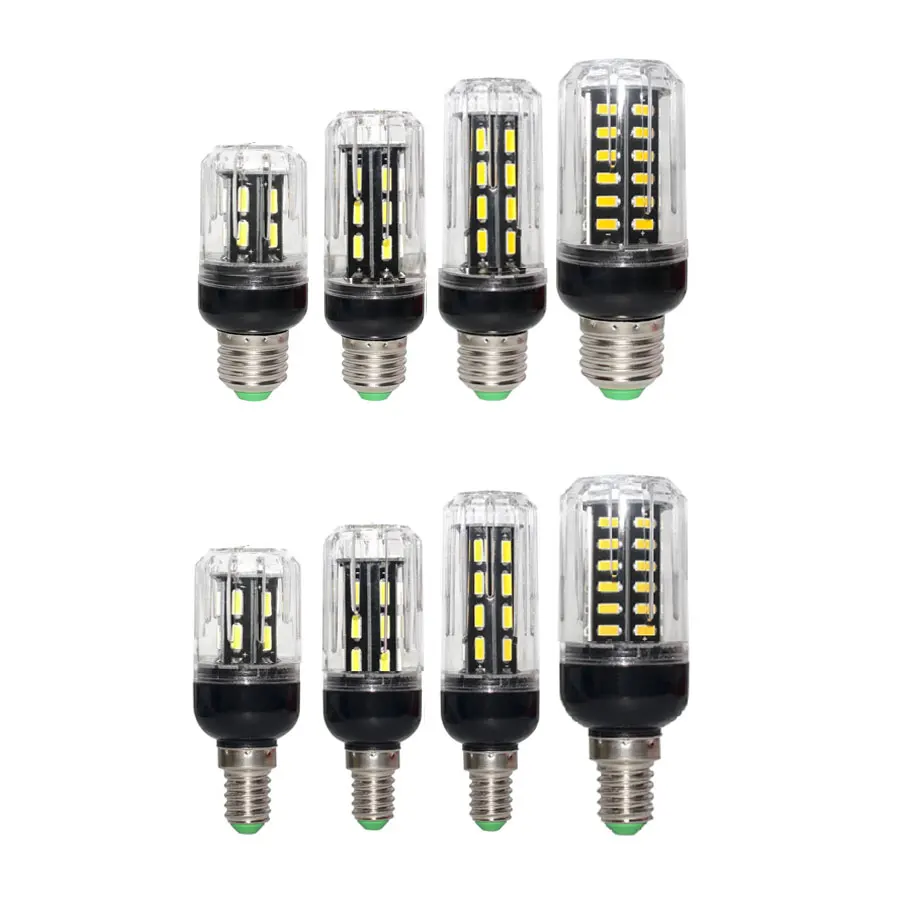 1 шт. E27 E14 светодиодный Кукуруза лампы 24 Вт 15 12 9 220 В 7030 SMD LED светильник 15/22 s 28 42 Lampara