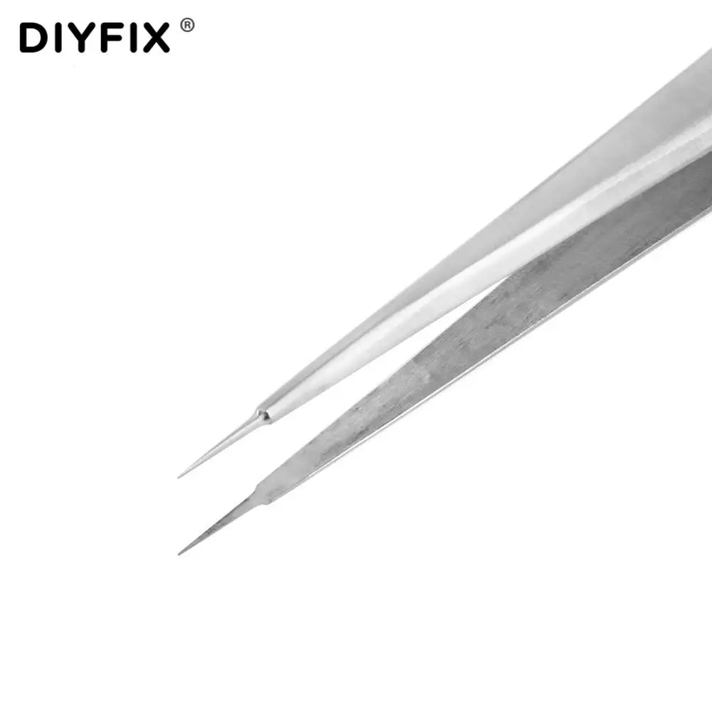 Ультра тонкий точный Пинцет из нержавеющей стали антистатические антимагнитные