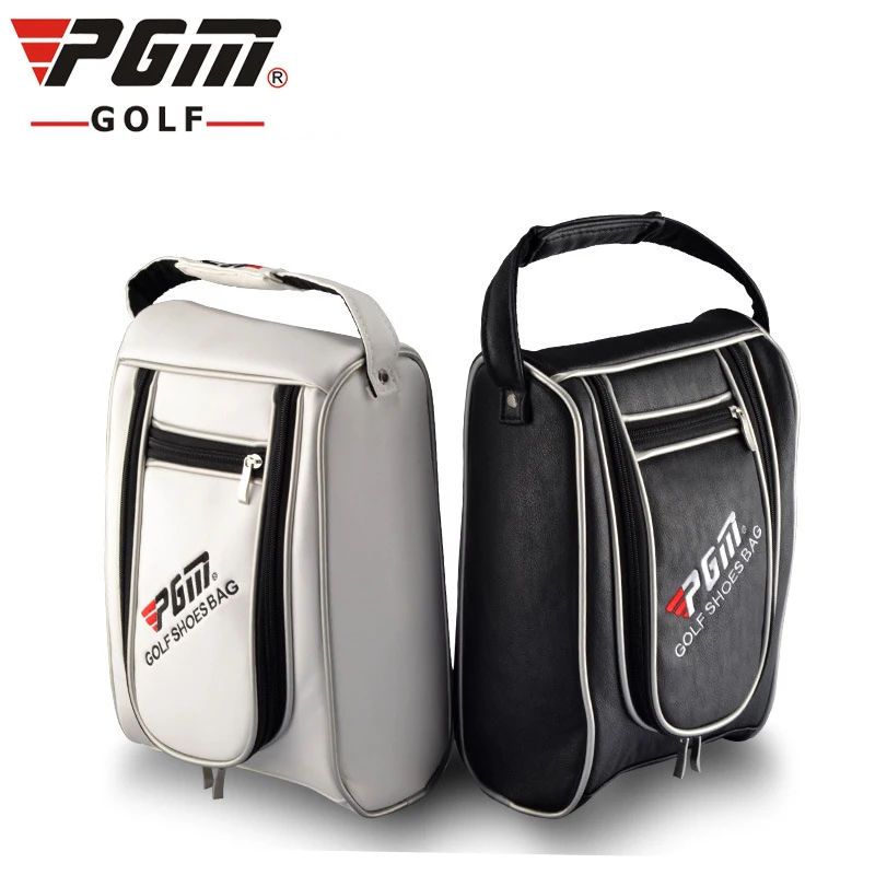 Pgm Golf Shoes Bags For Man Pu Leather Waterproof Sport Bag Portable Women Outdoor Travel Package D0052 | Спорт и развлечения