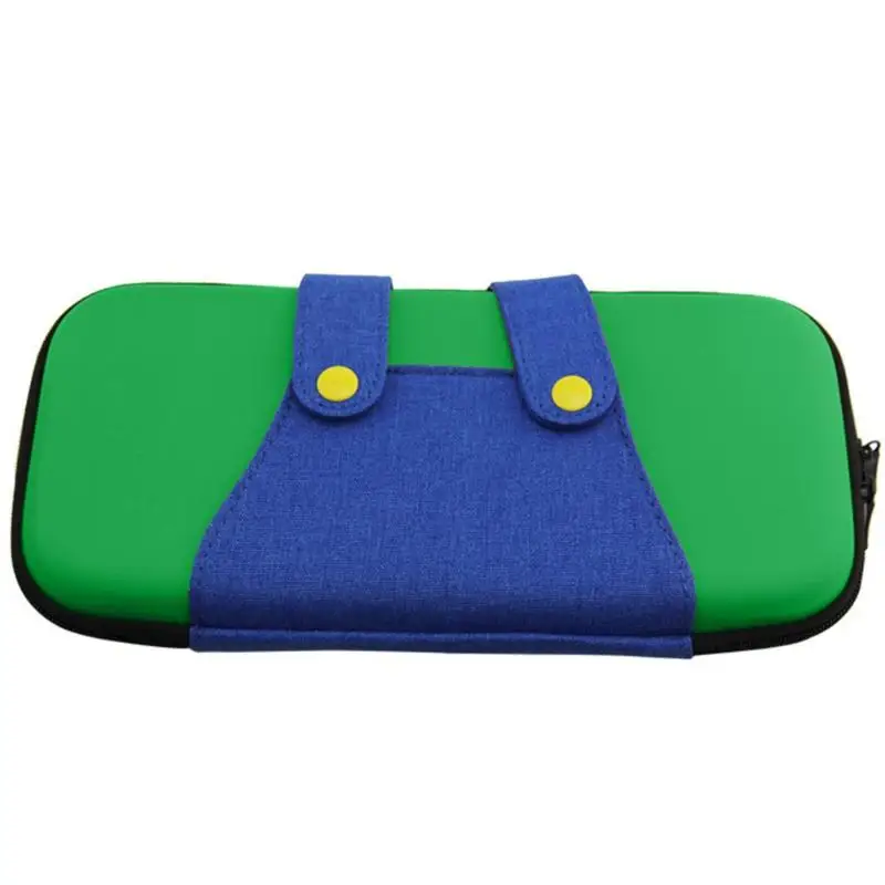 Green Игровая консоль сумка для переноски геймпад защитный чехол сумка для хранения для nintendo Switch NS двойная молния Кнопка чехол - Цвет: Green