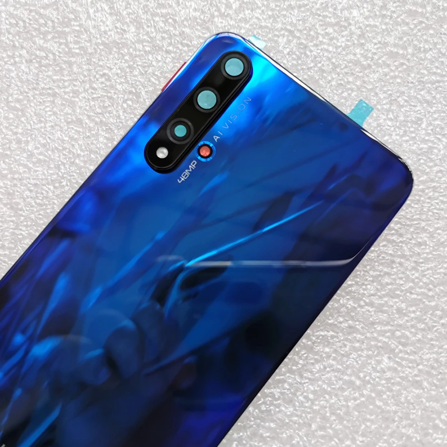 Оригинальное стекло для huawei Honor 20, корпус батареи, стекло+ камера, стекло, задняя батарея, запасная дверь, запасные части