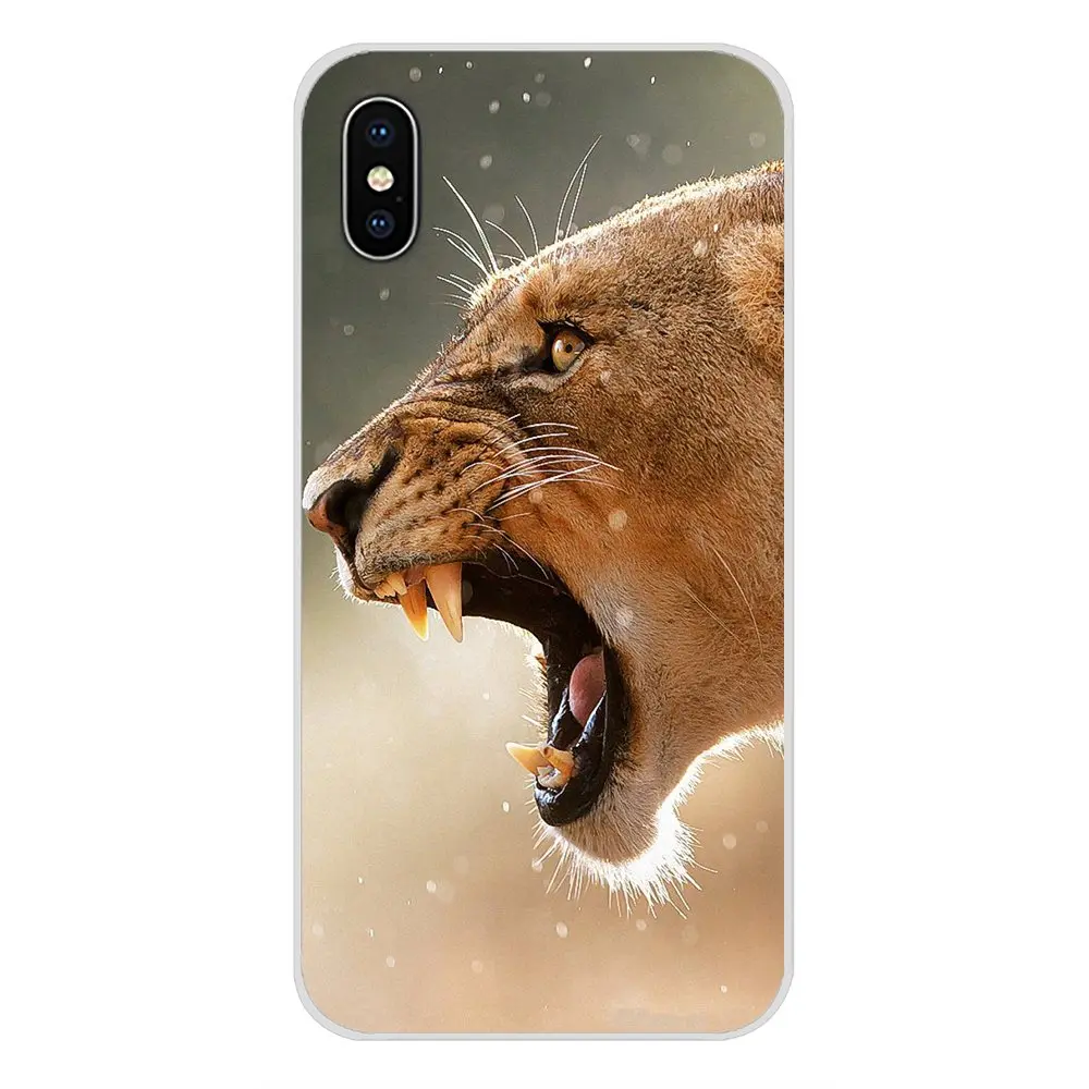 Аксессуары Чехлы для телефона Cool King Lion рисунок искусство Xiaomi Redmi 4A S2 Note 3 3S 4 4X 5 Plus 6 7