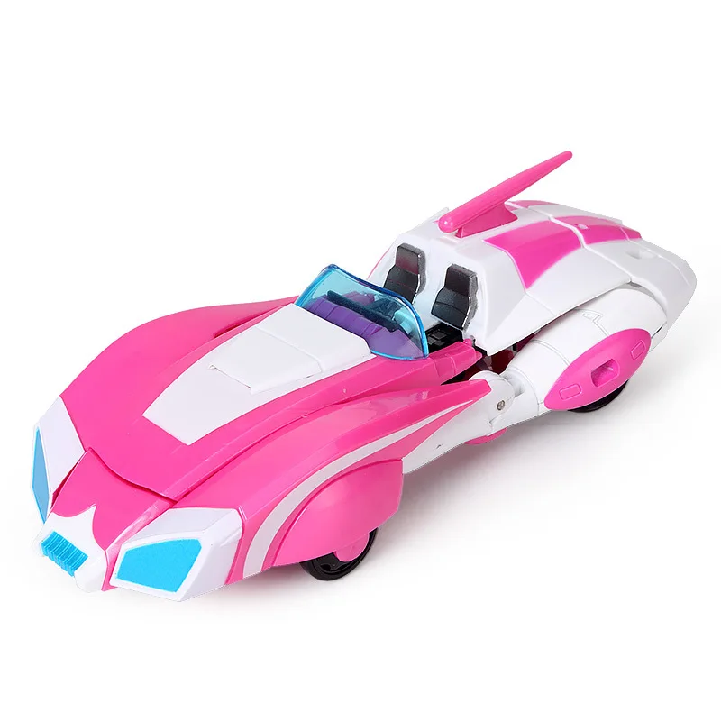 WEIJIANG Cool Pink Arcee Трансформеры Игрушки сплав Аниме Фигурка женский Робот Модель