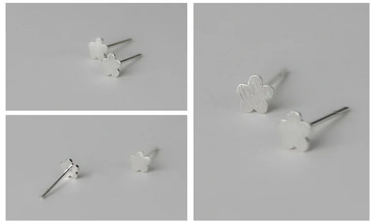 Женские серьги гвоздики из серебра 925 пробы|geometric stud earrings|fashion earringsstud earrings |