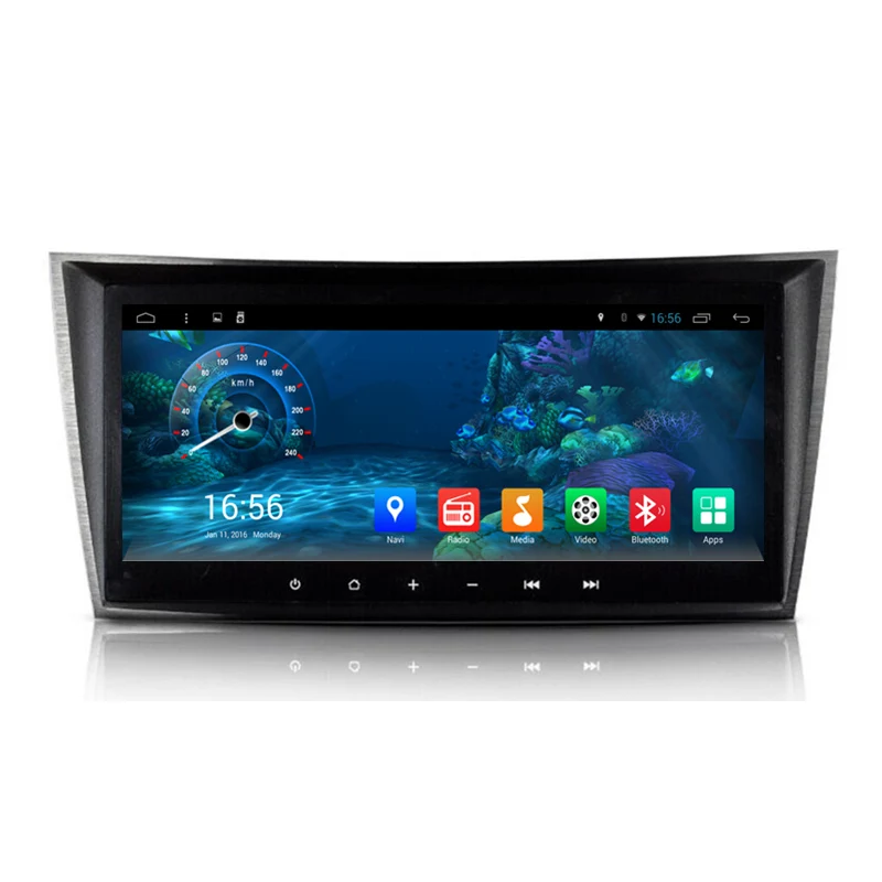 Автомобильный мультимедийный DVD плеер стерео система на Android с GPS для Mercedes Benz CLK W209