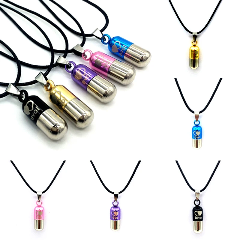 Лидер продаж 1 шт. новое модное ожерелье с подвесками металлическая мини