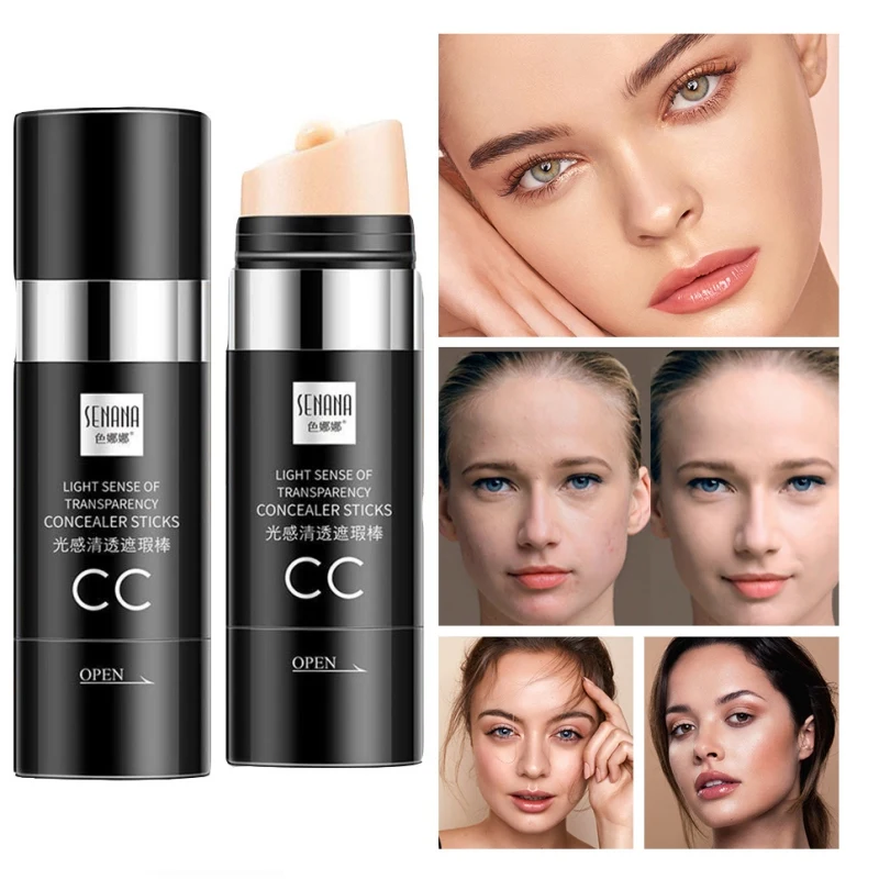Светочувствительный прозрачный увлажняющий карандаш-консилер покрывающий