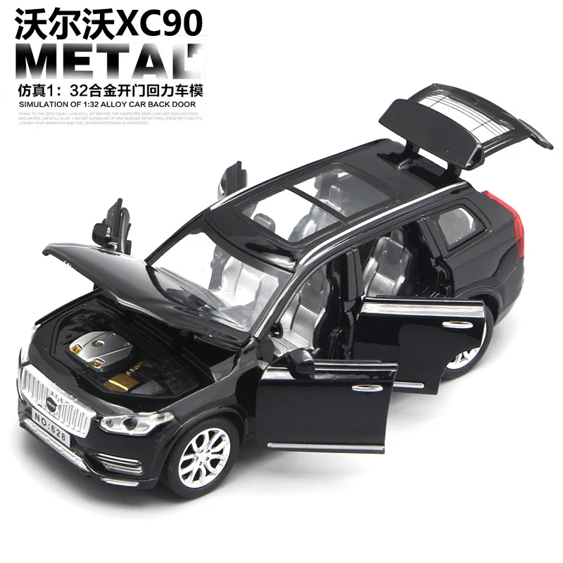 1:32 XC90 автомобиль Diecasts &amp Toy автомобилей модель автомобиля с светильник и звуковая