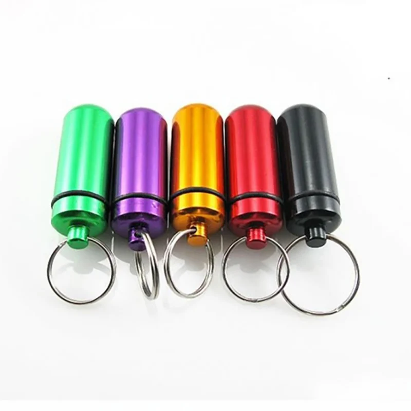 5 шт./лот портативная наружная аварийная бутылка для таблеток герметичная