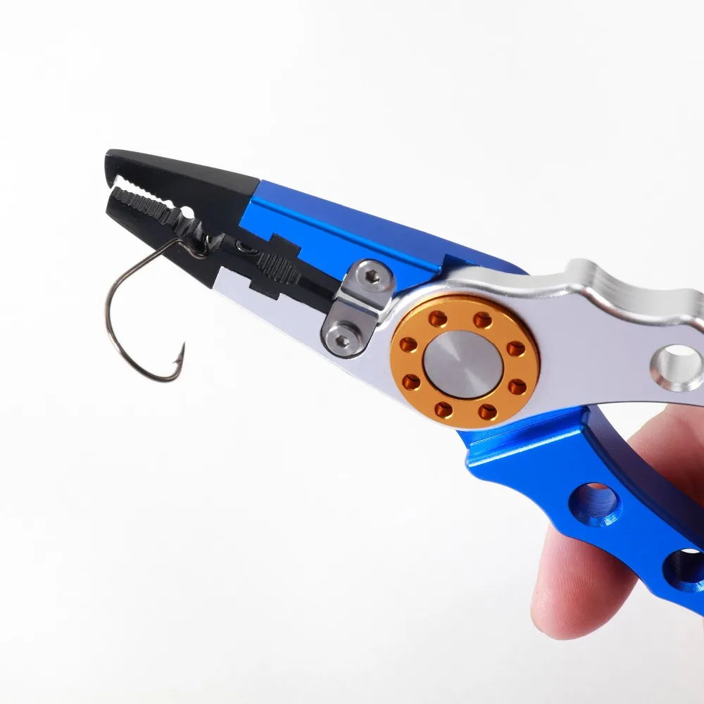 Рыболовные плоскогубцы WORKPRO алюминиевые рыболовные многоцелевой инструмент для