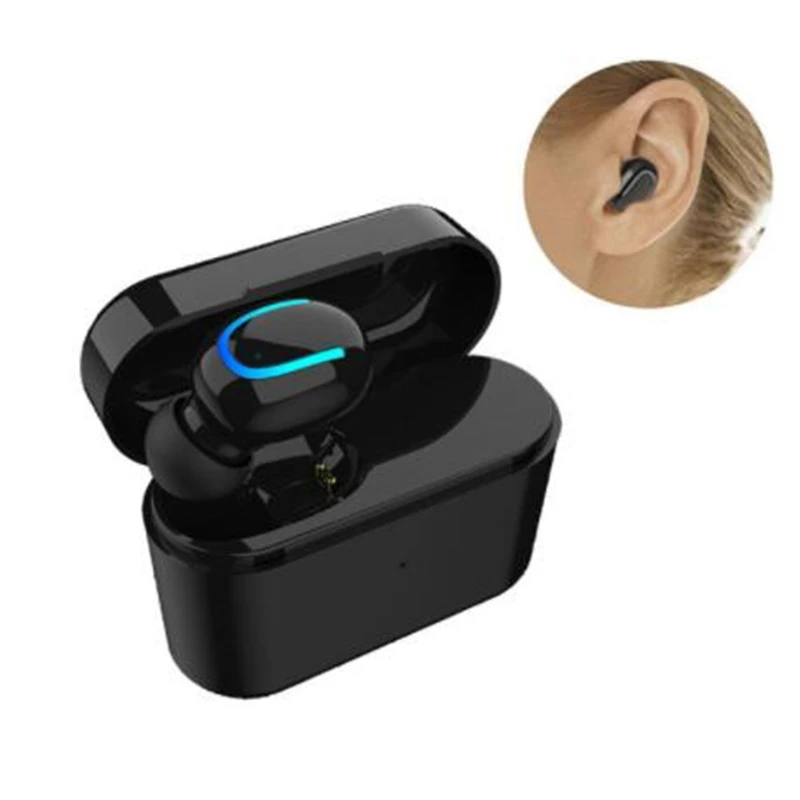 Bluetooth наушники невидимые капли с микрофоном движения наушник беспроводной