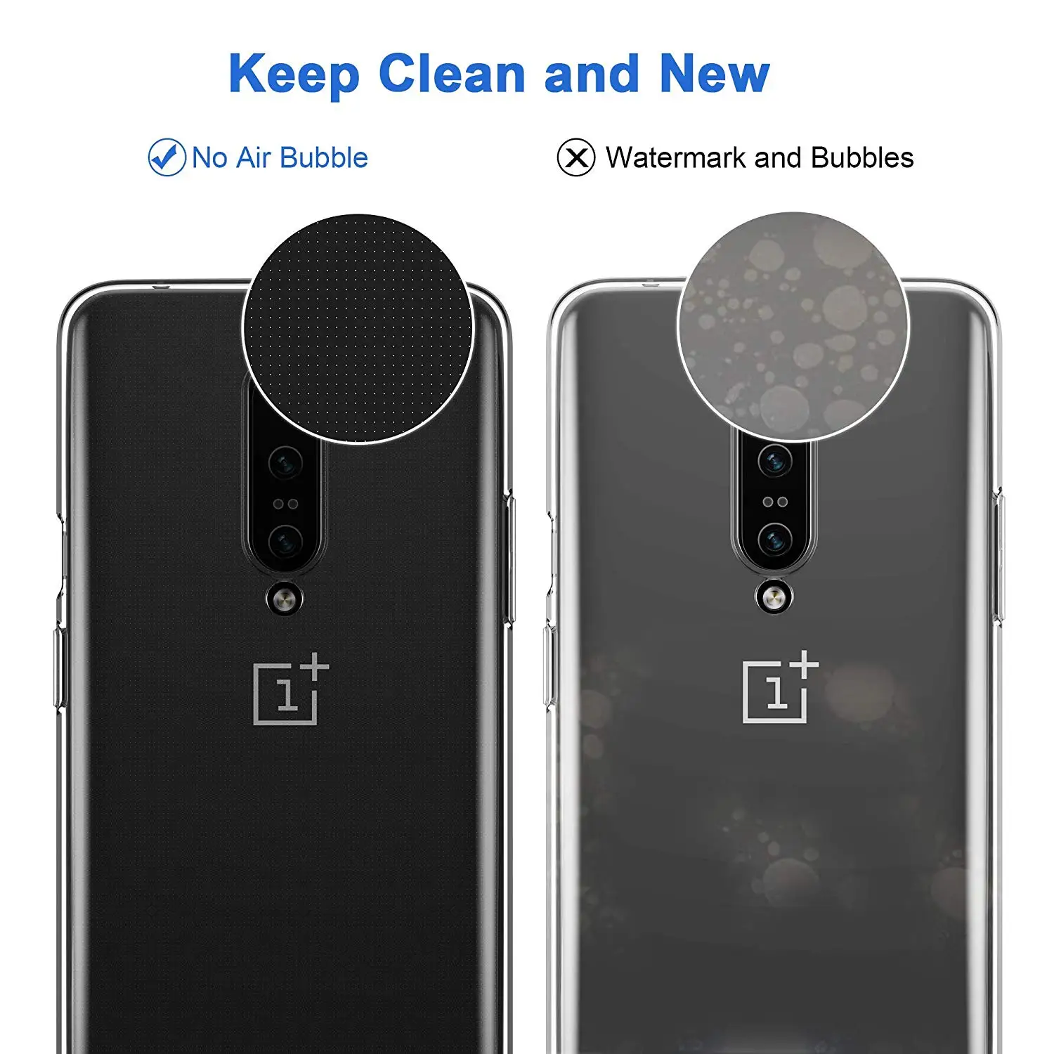 Ультратонкий прозрачный силиконовый мягкий защитный чехол из ТПУ для OnePlus 7 Pro 5G 3