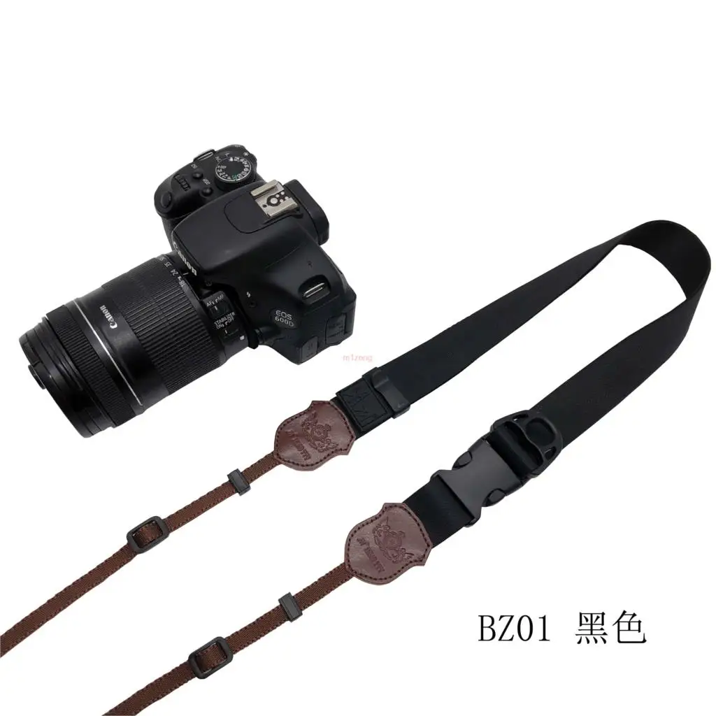 Регулируемый универсальный ремень из искусственной кожи для камеры Canon Nikon pentax Sony