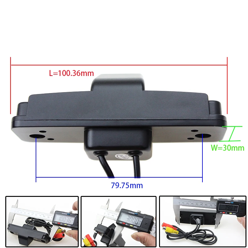 HaiSunny для Subaru Forester Outback 2008- 2012 камера заднего вида динамические треки с кронштейном