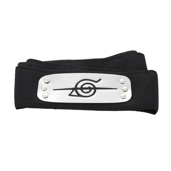 10 видов стилей Аниме повязка Naruto Косплэй лоб с рисунком Косплей костюм Akatsuki
