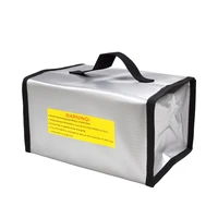 jmt 215x155x115mm fireproof rc lipo battery portable explosion proof safety bag safe guard charge sack with handle f20874